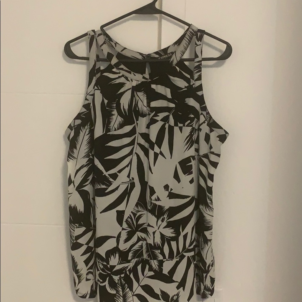 Express sleeveless blouse